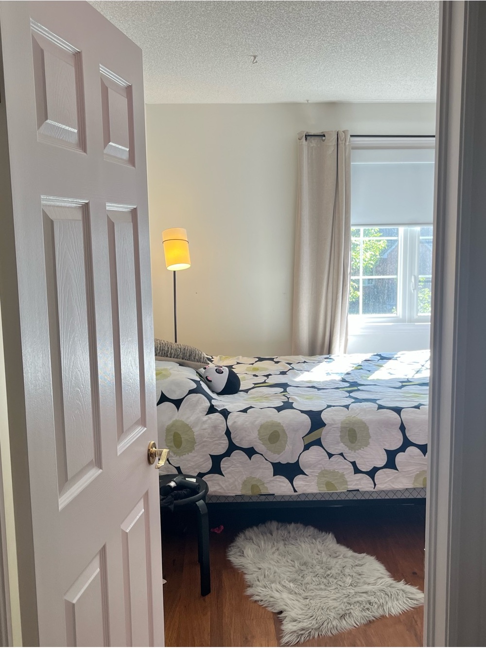 Marimekko Black White & Green Floral Comforter Set